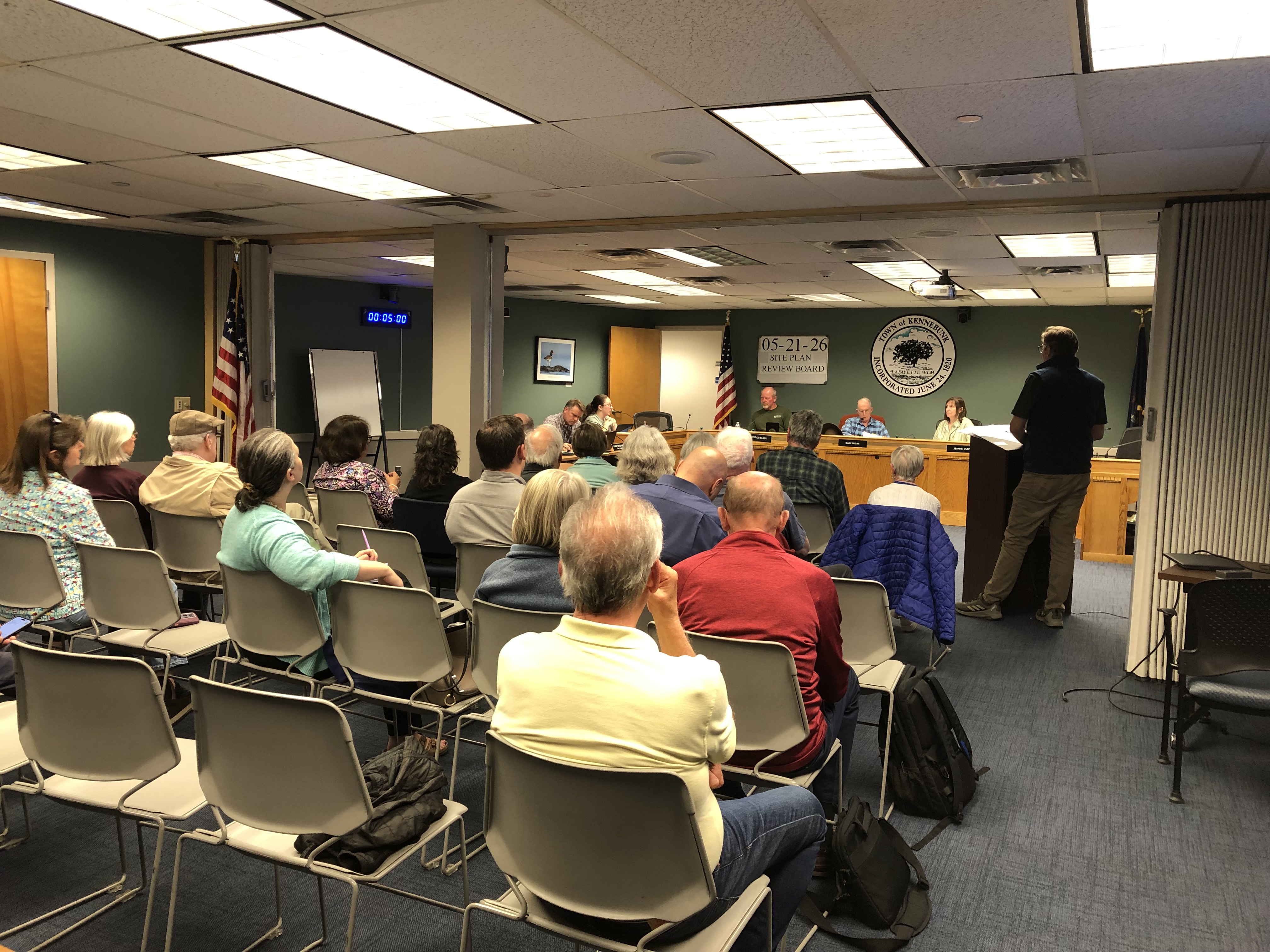 Kennebunk’s Site Plan Review Board faces concerned and impassioned residents