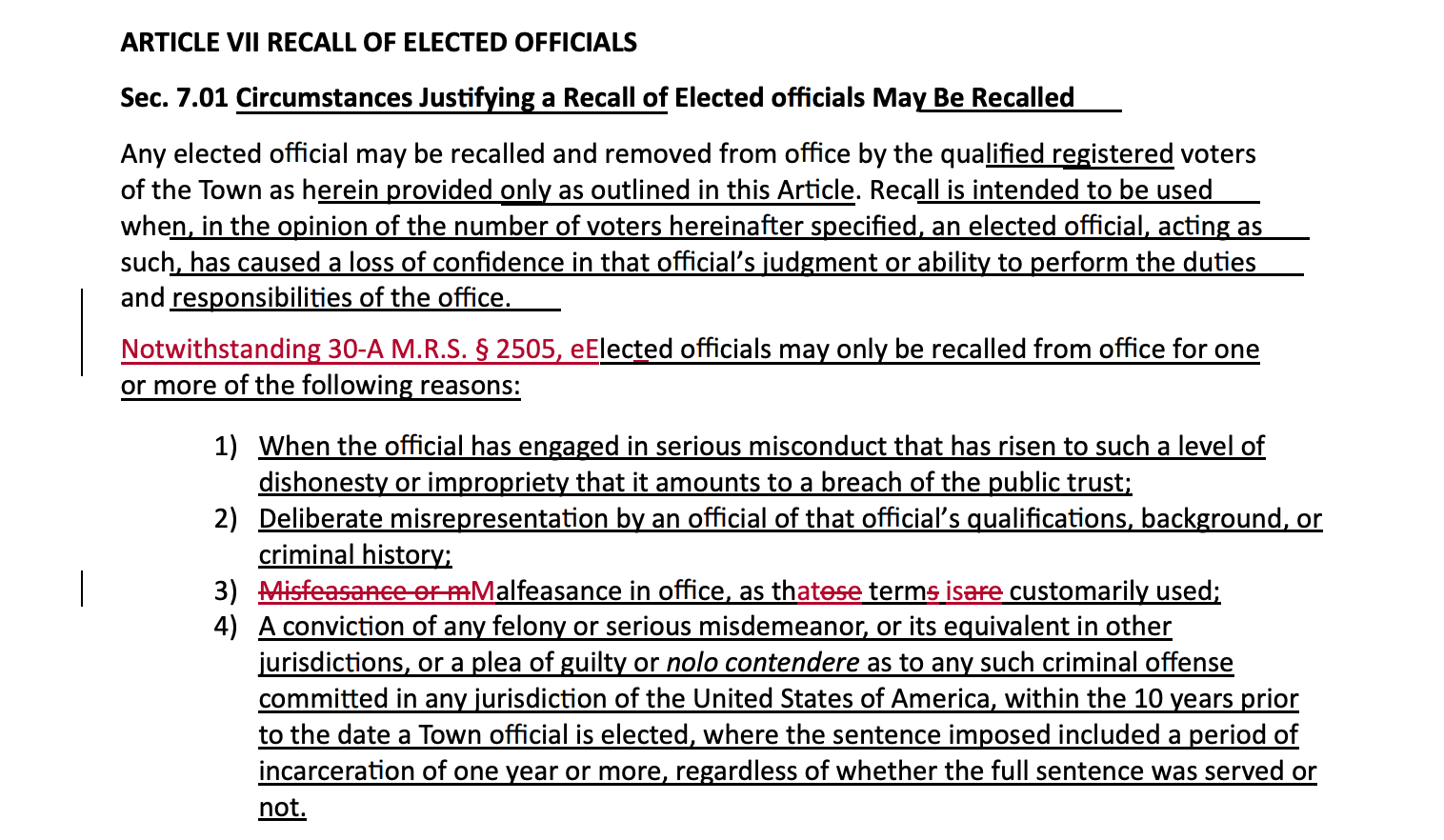 Kennebunk voters to decide on stricter rules for recall elections